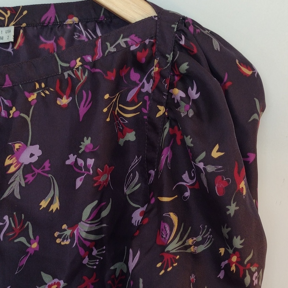 See by Chloe Silk Bell Sleeve Blouse - Picture 6 of 9